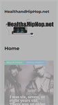 Mobile Screenshot of healthandhiphop.net